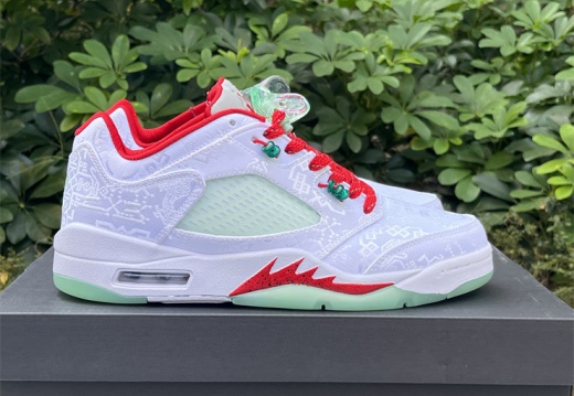 Air Jordan 5  Retro Low  CLOT White Silk 20th Anniversary  1551183   36-47.5